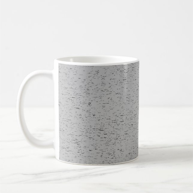 Plain Ash Color Coffee Mug (Left)