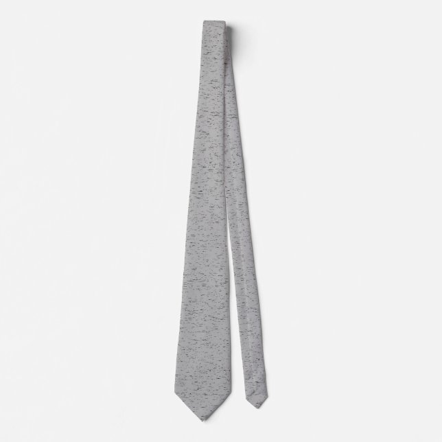Plain Ash Color Neck Tie (Front)