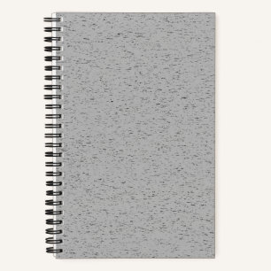Plain Ash Color Notebook