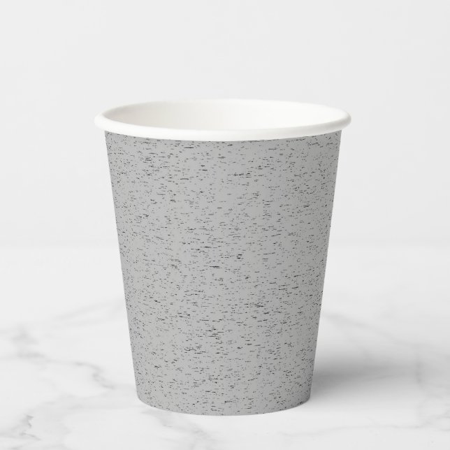 Plain Ash Color Paper Cups (Front)