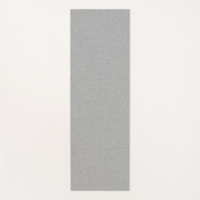 Plain Ash Color Yoga Mat (Front)