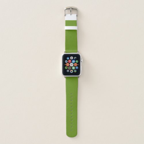 Plain Avocado Green Apple Watch Band