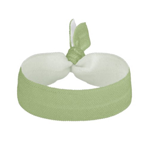 Plain Avocado Green Elastic Hair Tie