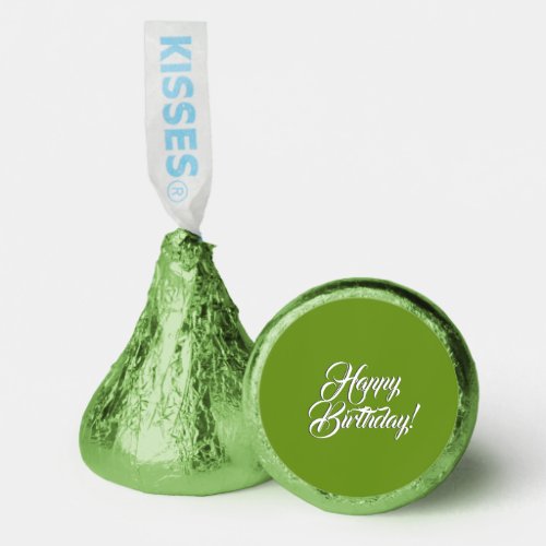 Plain Avocado Green Hersheys Kisses