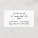 [ Thumbnail: Plain, Basic Business Card ]
