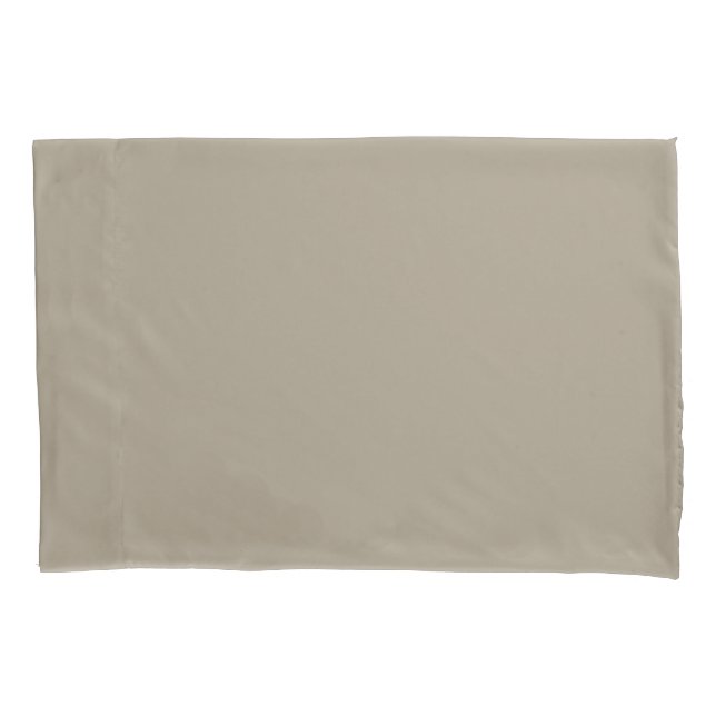 Plain Beige Pillowcase (Front)