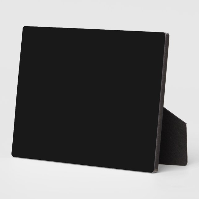 Plain Black 5" x 7" Plaque (Side)