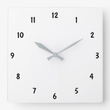 Plain Black Numbers Amazing Fab