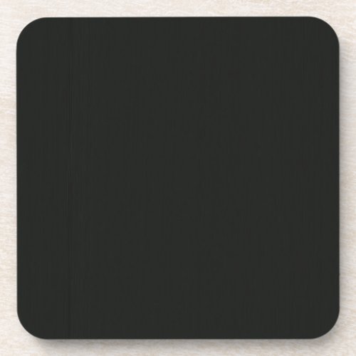 Plain Blank Black Grey DIY add quote text photo Drink Coaster