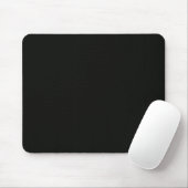 Plain Blank Black Grey DIY add quote text photo Mouse Pad (With Mouse)
