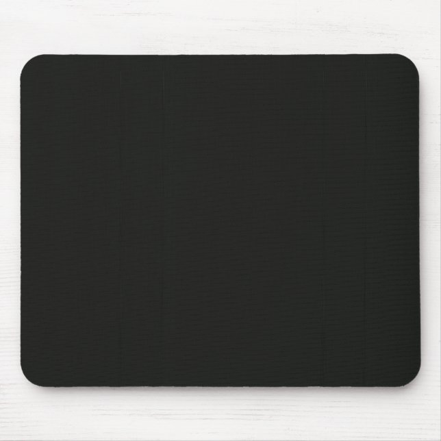 Plain Blank Black Grey DIY add quote text photo Mouse Pad (Front)