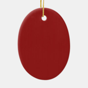 Plain Blank Red Shades DIY add text quote photo Ceramic Ornament
