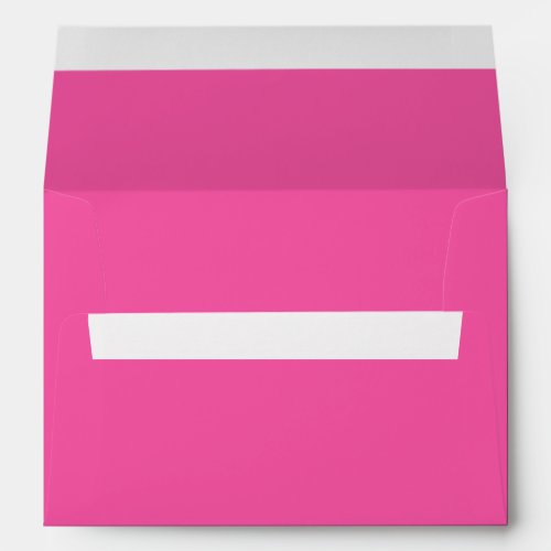 Plain bright hot pink envelope
