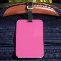 Hot pink discount luggage tag