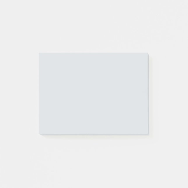 Plain Bright Silver color Post-it Notes (Front)