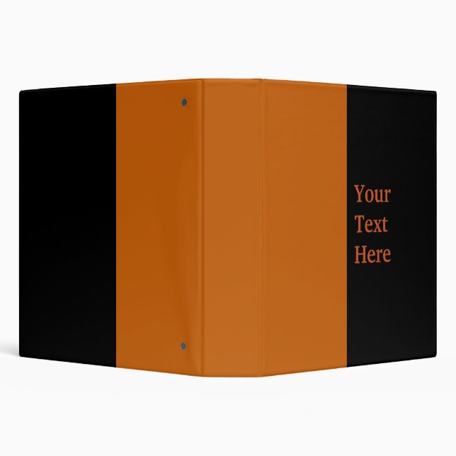 plain brown 3 ring binder (Background)