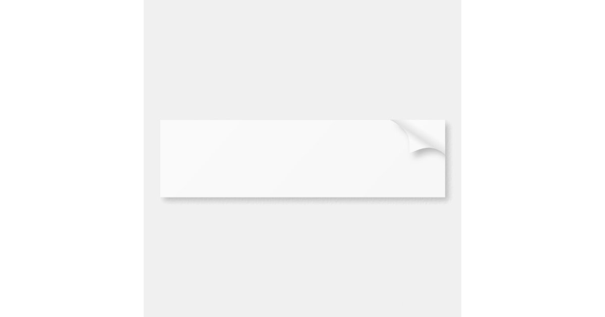 Plain Bumper Stickers Zazzle Plain Bumper Stickers Zazzle
