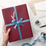 Plain Burgundy Red Color Shade Tone Wrapping Paper<br><div class="desc">Elevate your gifts with Burgundy Red Wrapping Paper—an embodiment of luxury and sophistication. This deep, velvety hue transforms any present into a masterpiece, adding an air of regality to your celebrations. Make a lasting impression with the timeless allure of Burgundy Red, creating a sense of opulence and charm. Gift with...</div>