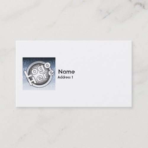 Plain - Business Business Card Template
