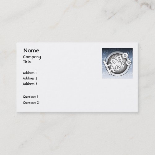 Plain - Business Business Card Template