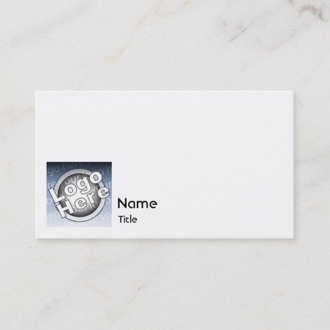 Plain - Business Business Card (Front)