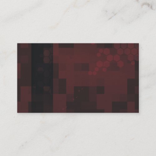 plain business card