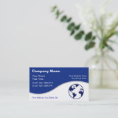 Plain Business Cards (Standing Front)