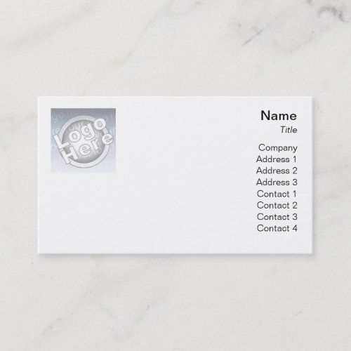 Plain Card - Business Business Card
