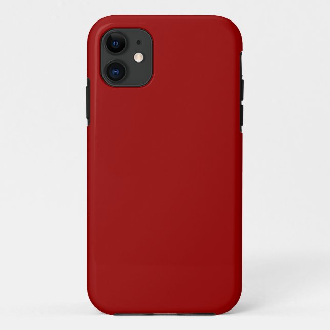 Plain Cherry Red Color iPhone 5 Case-Mate Case (Back)