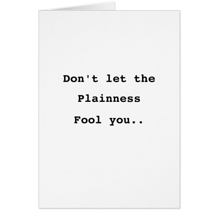 plain photo cards