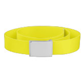 Neon yellow deals belt