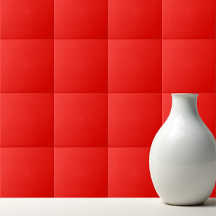 Plain color bright red candy ceramic tile