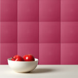 Plain color deep rose pink ceramic tile<br><div class="desc">Plain color deep rose pink design.</div>