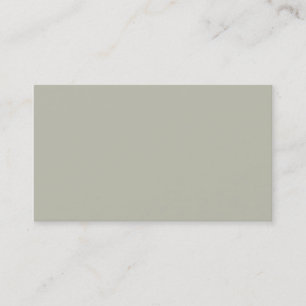 Plain Color French Grey Business Cards Colors 10