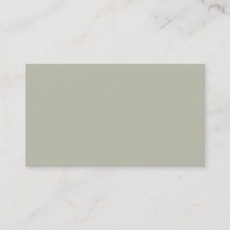 Plain Color French Grey Business Cards Colors 10