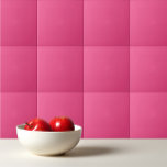 Plain color french rose hot pink ceramic tile<br><div class="desc">Plain color french rose hot pink design.</div>