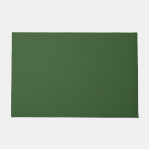 Plain color grape leaves green doormat