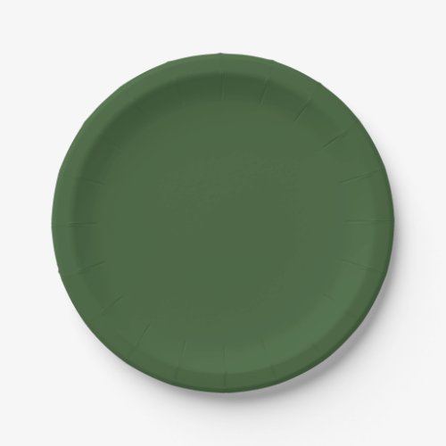 Plain color grape leaves green paper plates