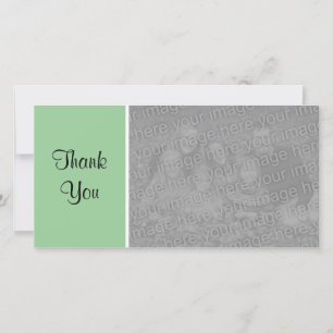 Plain Color II - Thank You - Faded Green