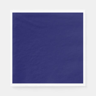 Plain color midnight blue napkins