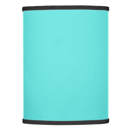 Plain color sea glass turquoise lamp shade