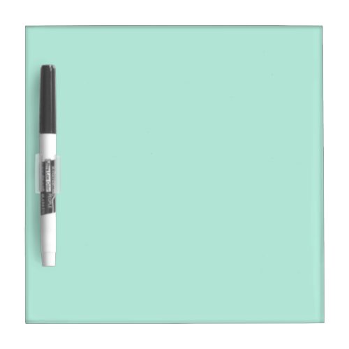 Plain color seafoam pale turquoise mint dry erase board