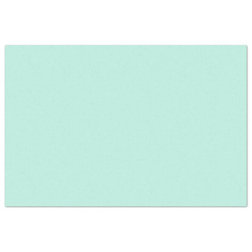 Plain color seafoam pale turquoise mint tissue paper