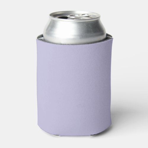 Plain color solid heather pastel purple can cooler