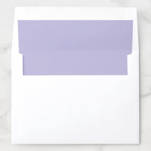 Plain color solid heather pastel purple envelope liner