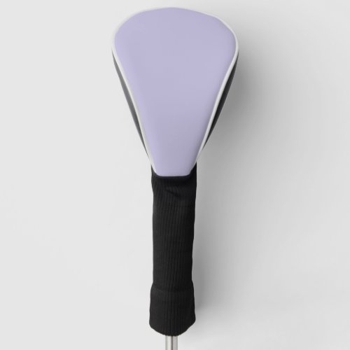 Plain color solid heather pastel purple golf head cover