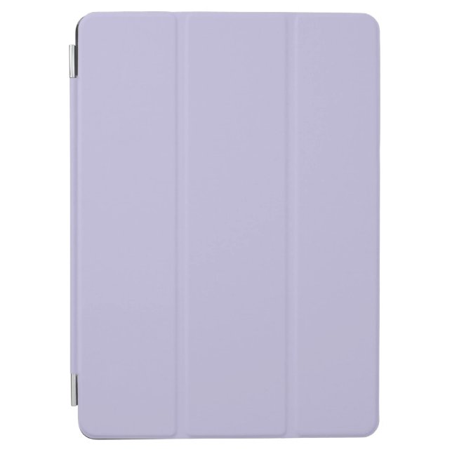 Plain color solid heather pastel purple iPad air cover (Front)