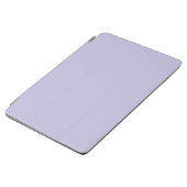 Plain color solid heather pastel purple iPad air cover (Side)