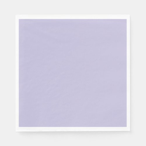 Plain color solid heather pastel purple napkins