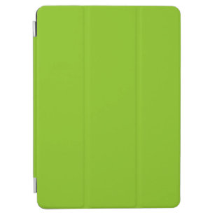 Plain color solid parrot bright lime green iPad air cover
